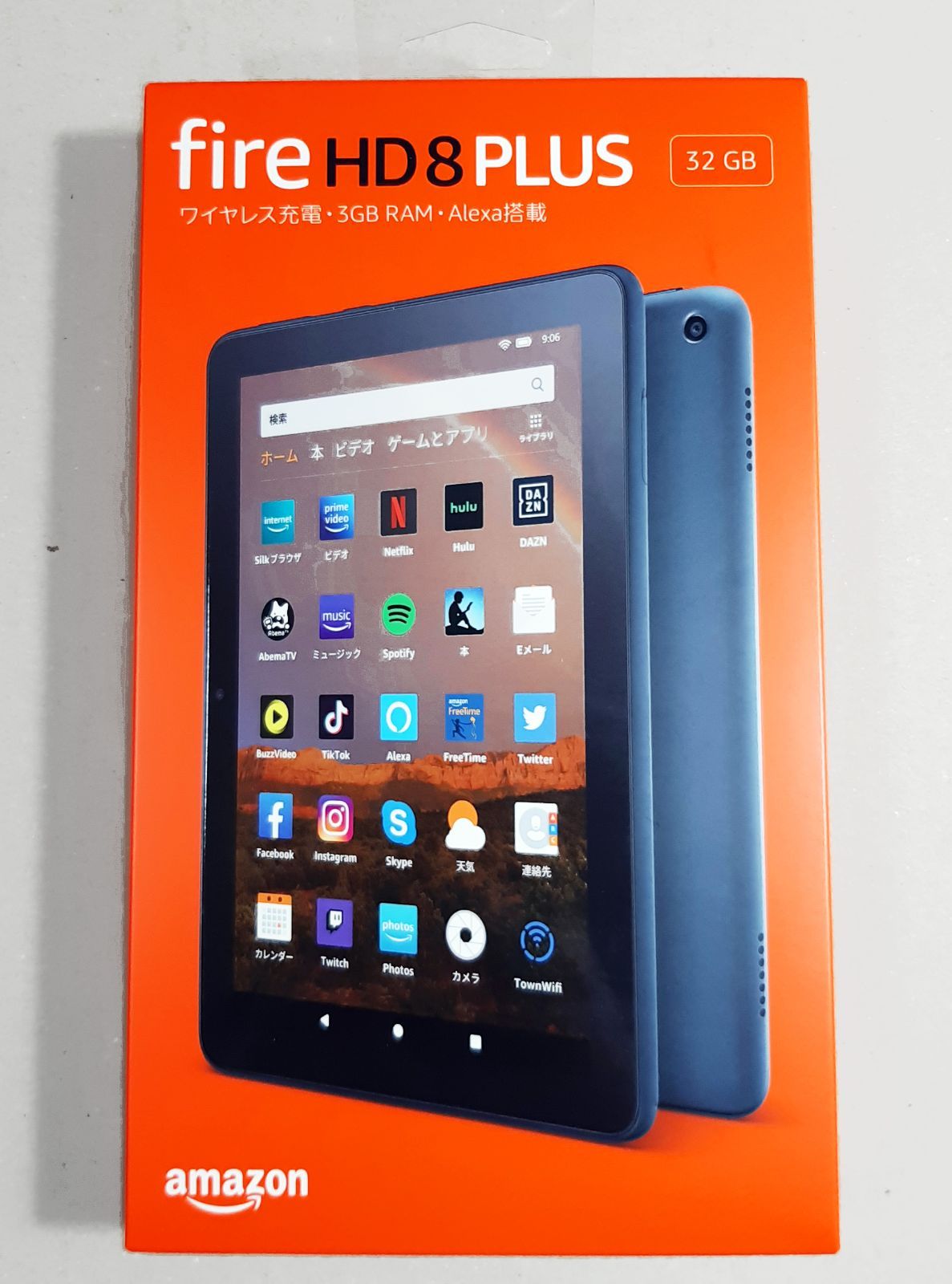 人気満点 Plus 8 HD Fire Amazon スレート 第10世代 64GB タブレット 