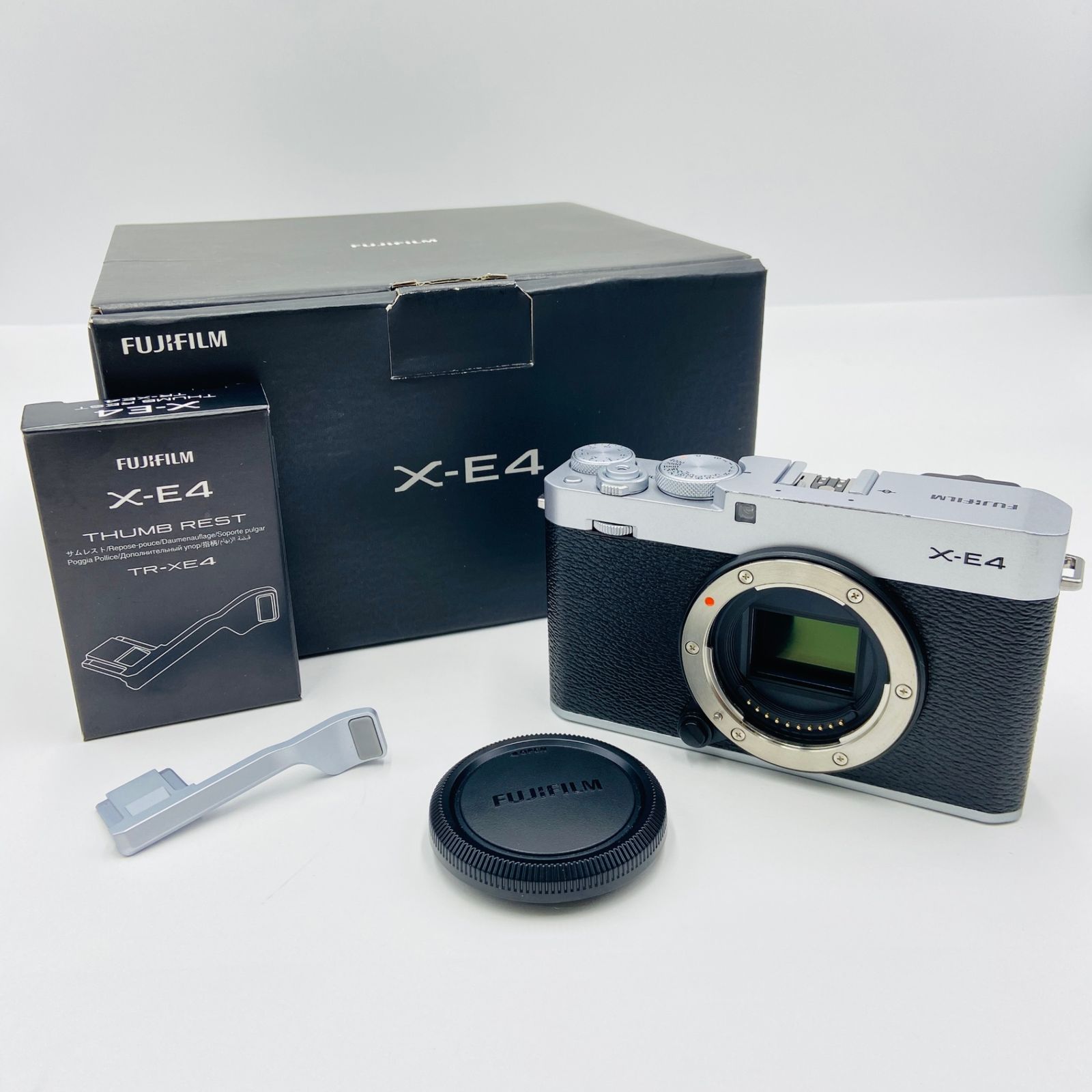 富士フイルム FUJIFILM X-E4 ボディ 元箱付属品完備＋別売り純正 
