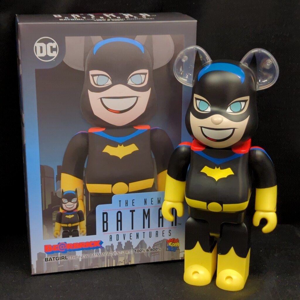 MEDICOMTOY BE@RBRICK BATGIRL (THE NEW BATMAN ADVENTURES) 100%&400 