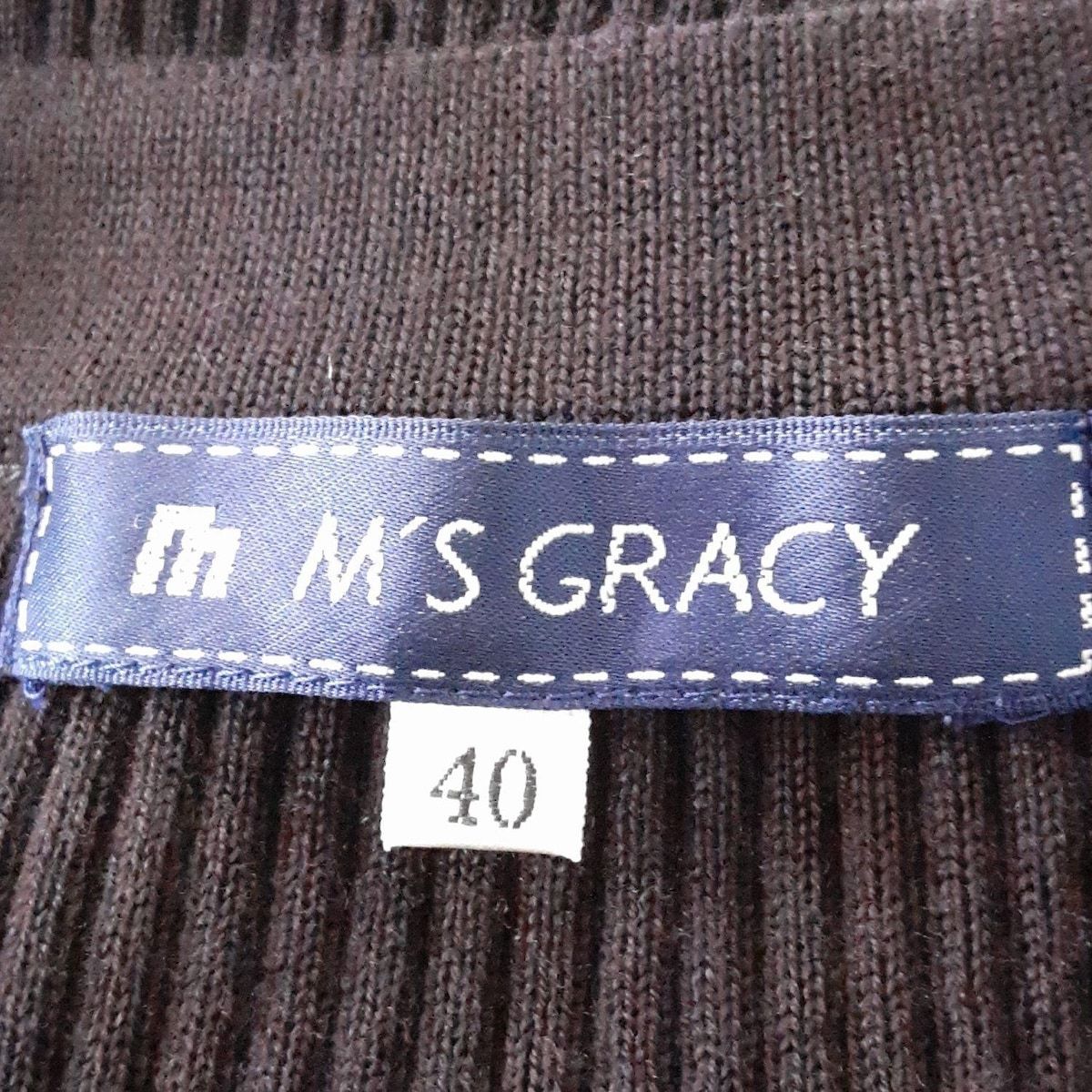 M'S GRACY(エムズグレイシー) カーディガン サイズ40 M レディース美品