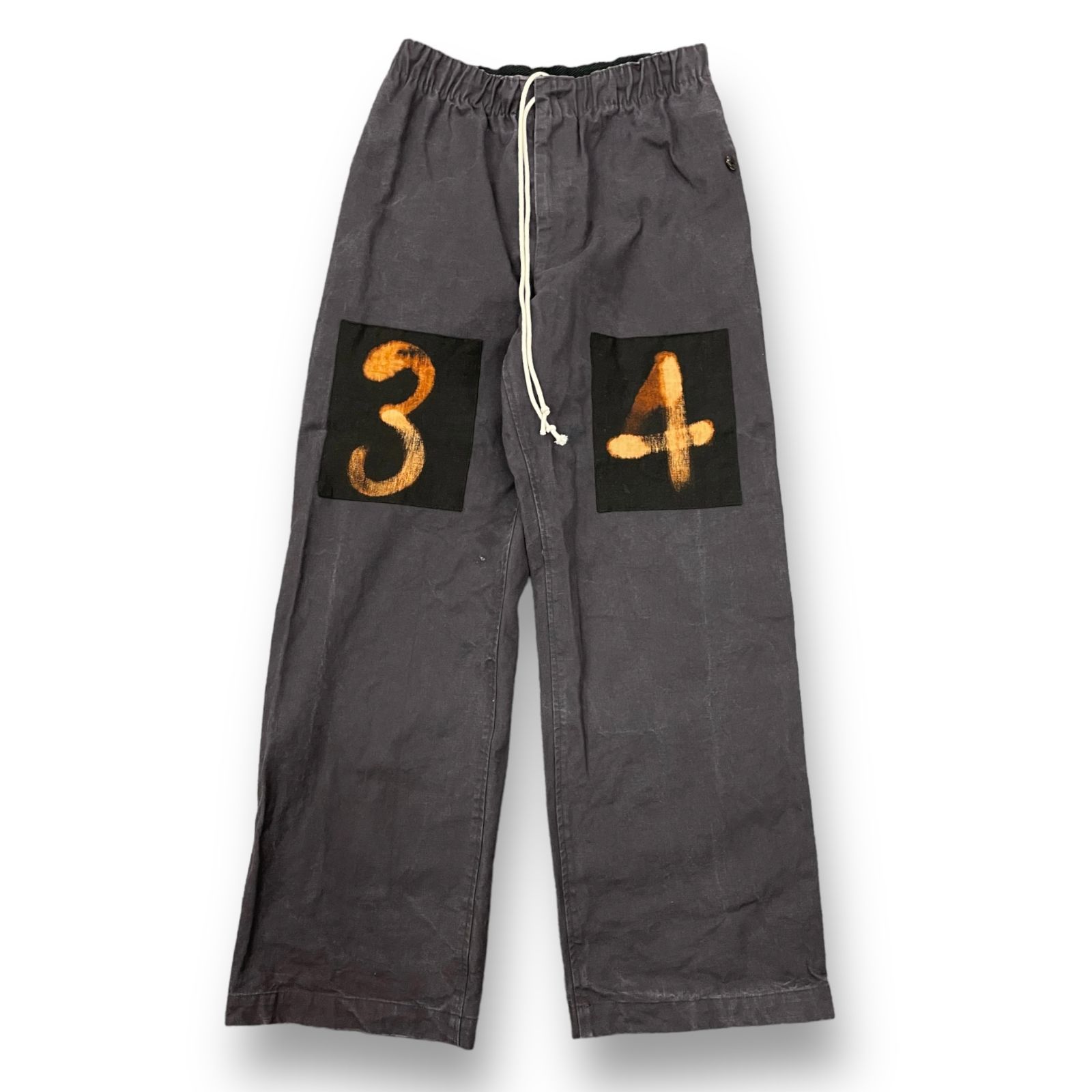 sunsea bleach custom work pants - メンズ