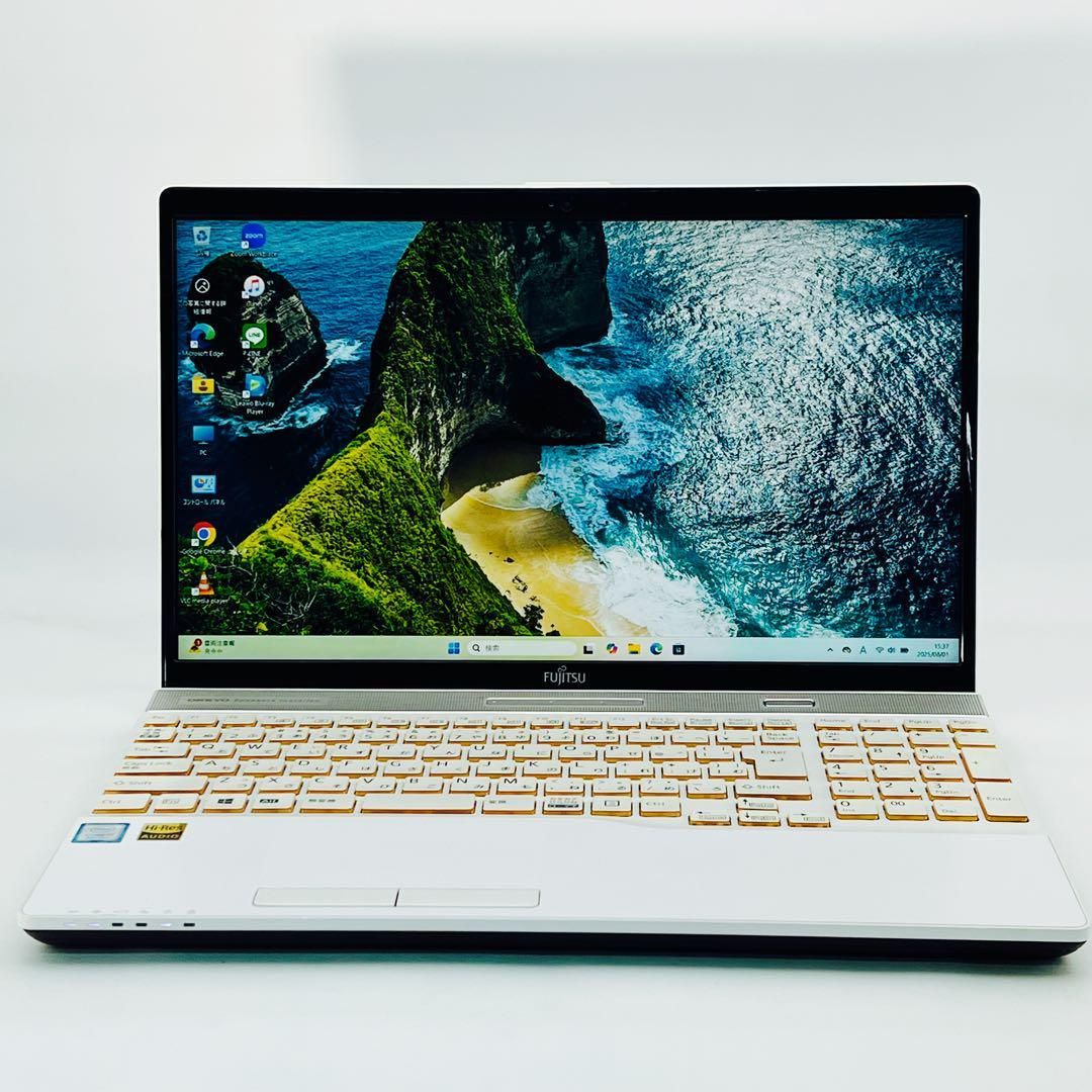 富士通 LIFEBOOK AH53/C2 2018年式 Corei7 8世代 32GB Windows11