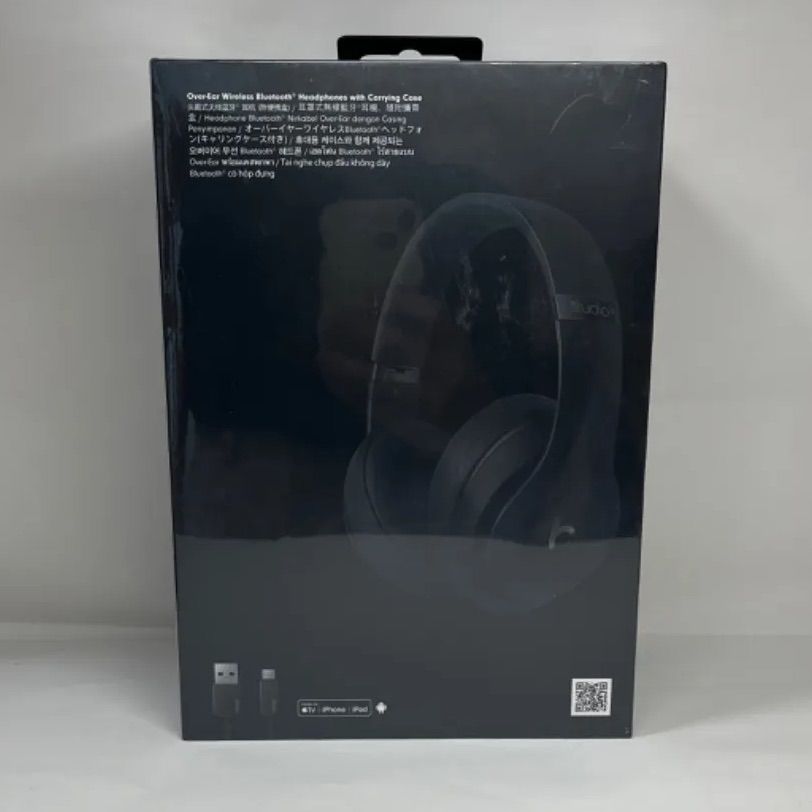 beats wireless 　マットブラック【新品未開封】 BEATS STUDIO3 WIRELESS マットブラック新品未開封
