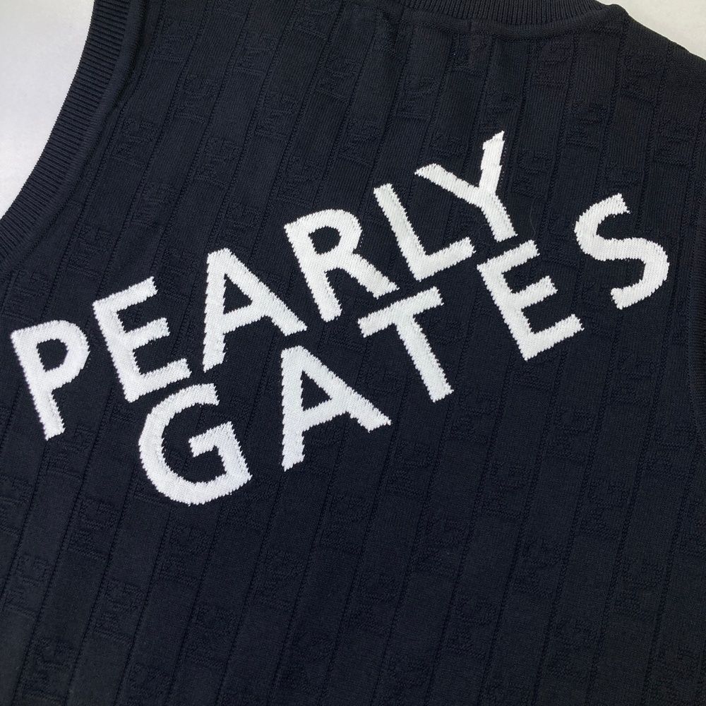 サイズ：2 PEARLY GATES パーリーゲイツ 2023年モデル ニットベスト