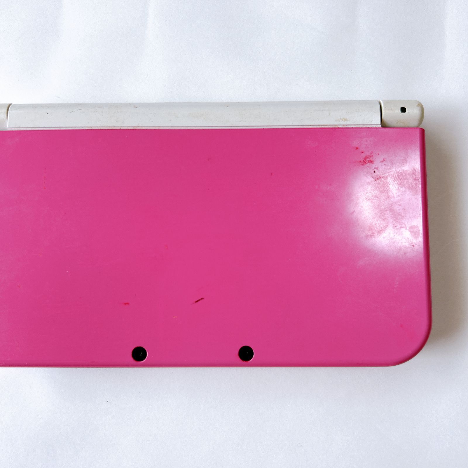 任天堂 NEW 3DSLL ピンク ホワイト 初期化済み 動作確認済み