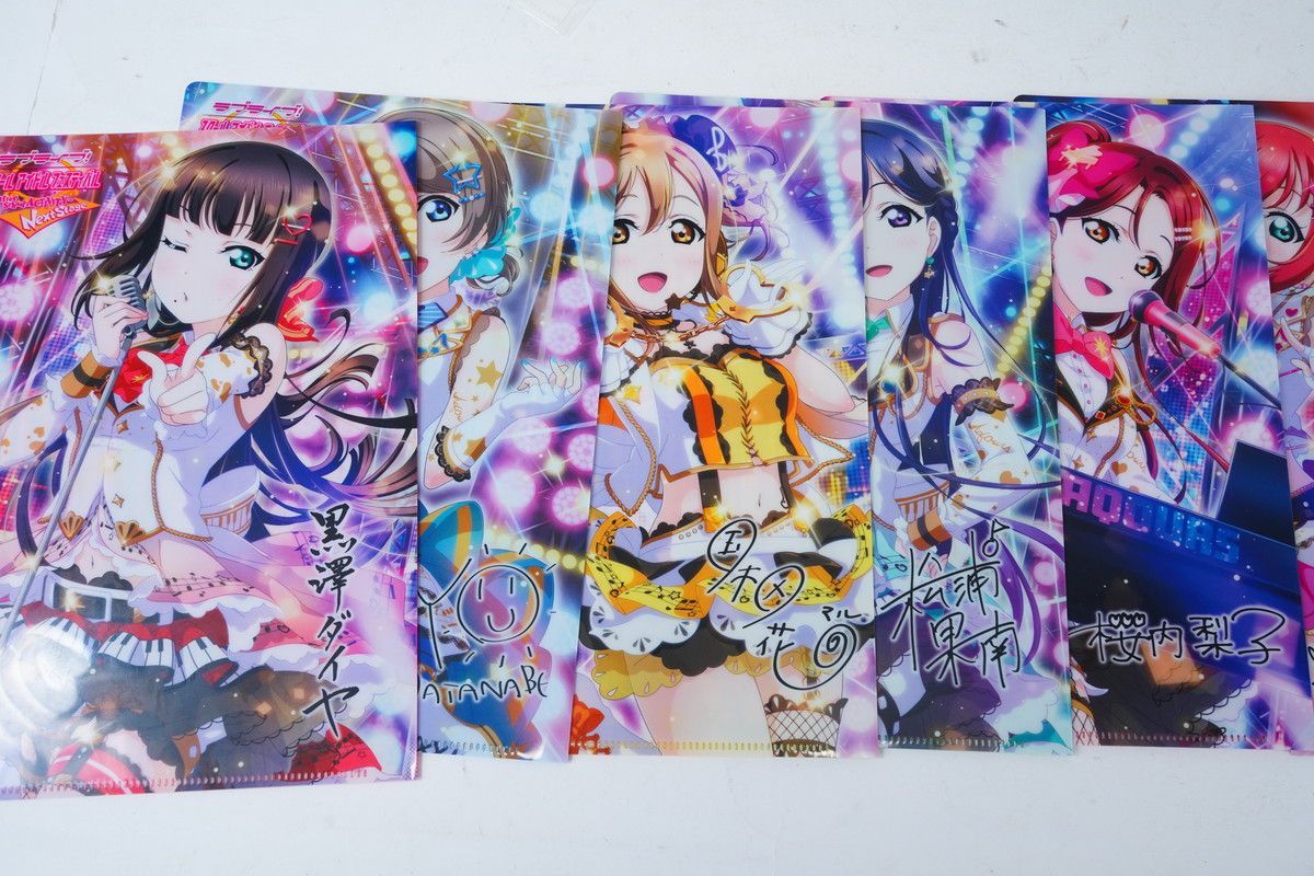 アニメ アニメグッズ キャラクターグッズ まとめ売り 大量 クリアファイル ⑨ アニメグッズ キャラクターグッズ クリアファイル まとめ売り 大量