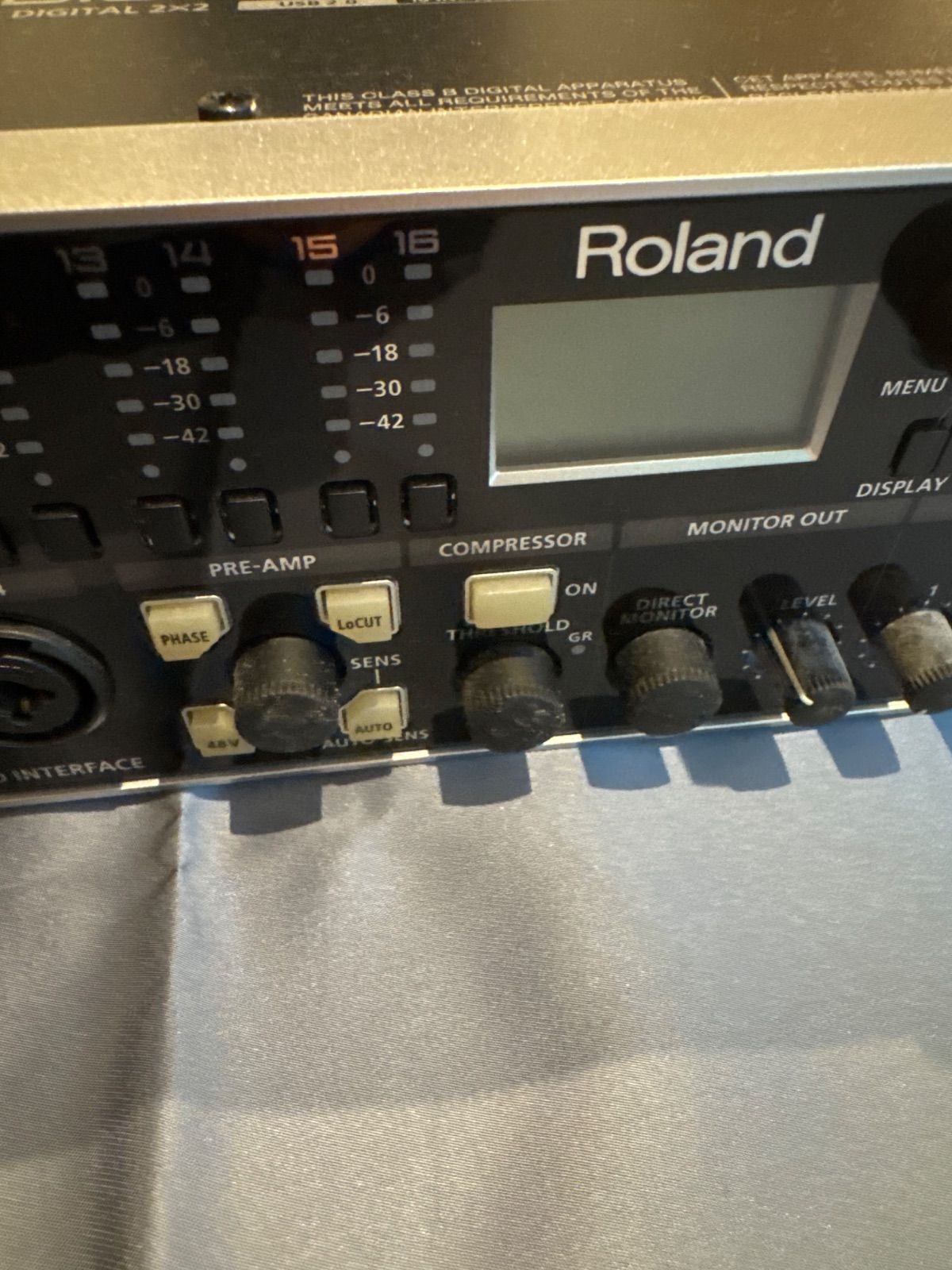 ローランド オーディオインターフェース