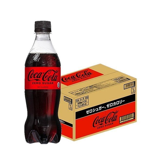 コカコーラ コカ・コーラ ゼロ 500ml×1ケース/24本 - メルカリ