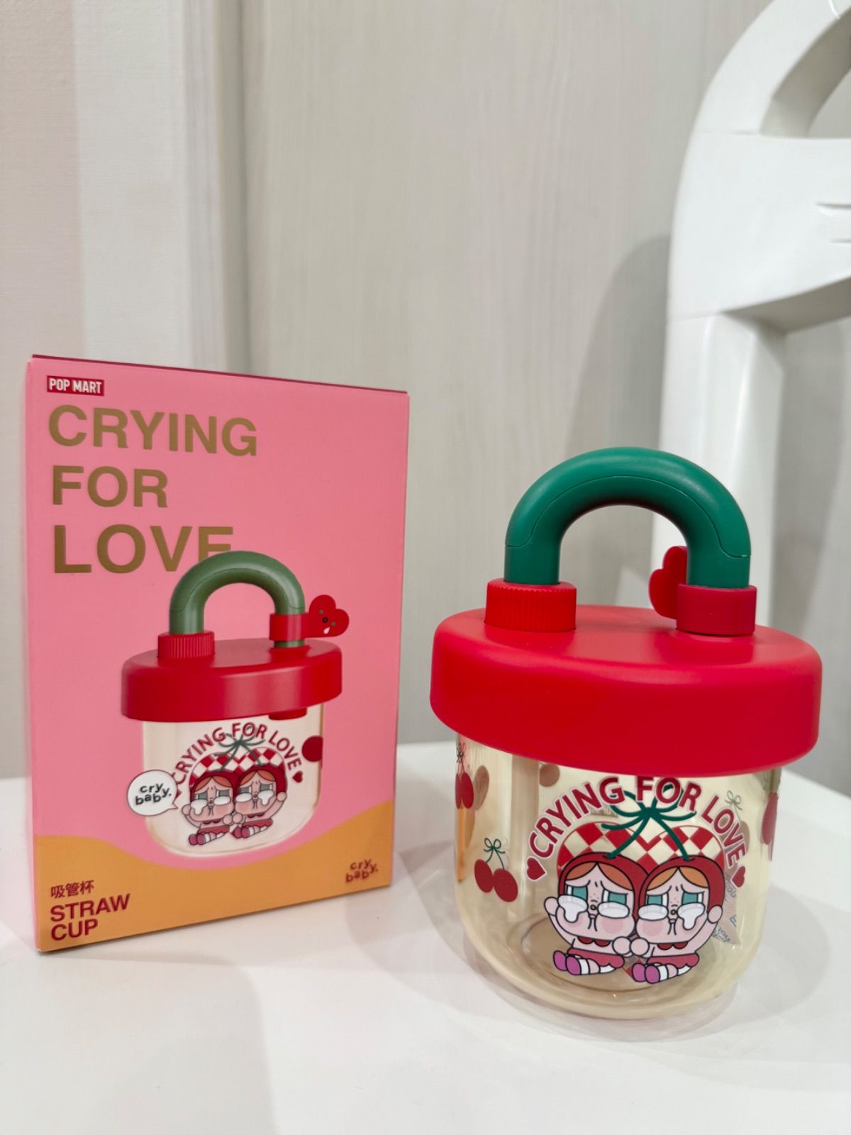 crybaby クライベイビー crying for love straw cup