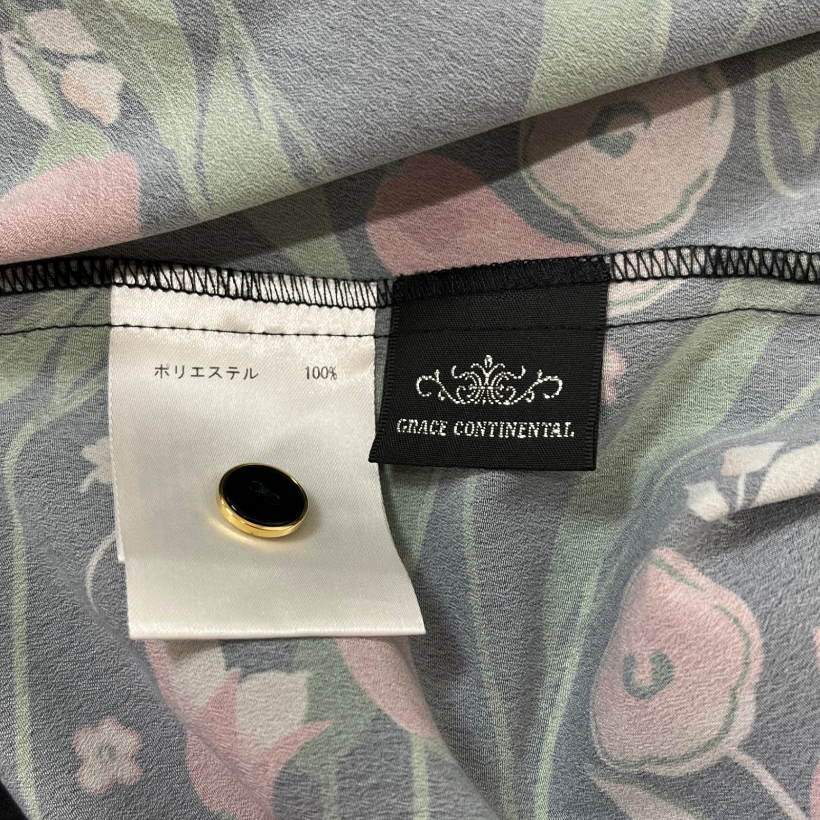 ◇GRACE CONTINENTAL グレースコンチネンタル シャツ ブラウス 長袖 