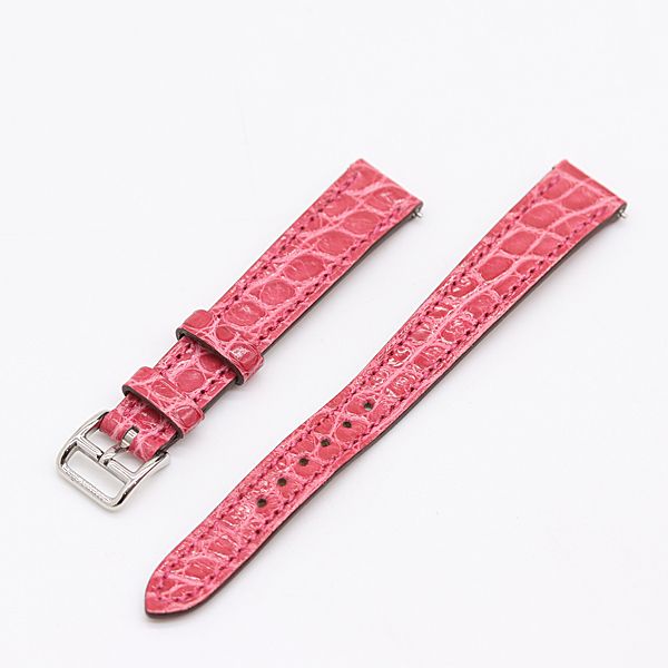 エルメス 純正 ベルト レザー ピンク 13ｍｍ レディース腕時計 2000000 NSK KMR