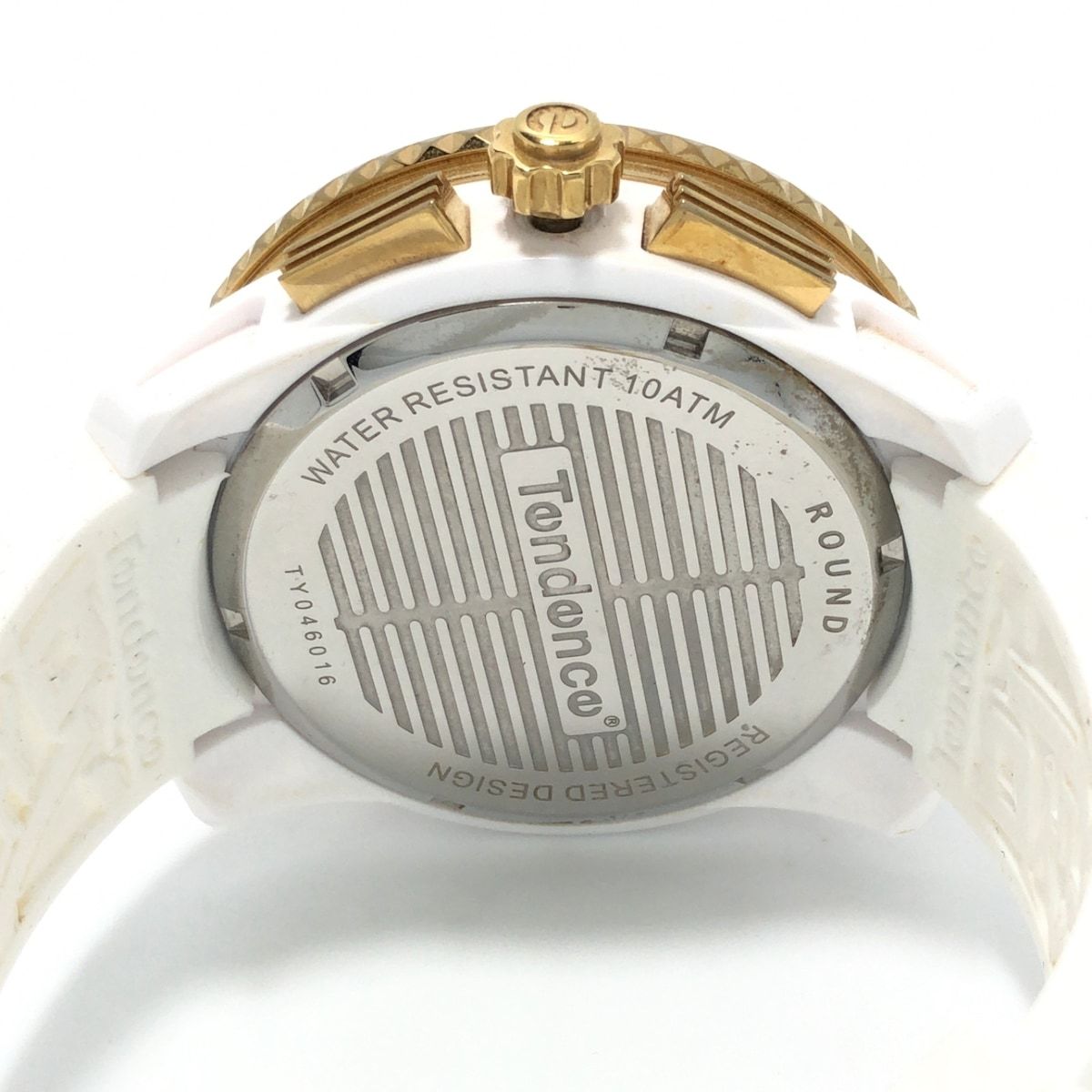 TENDENCE(テンデンス) 腕時計 - TY046016 メンズ クロノグラフ 白 