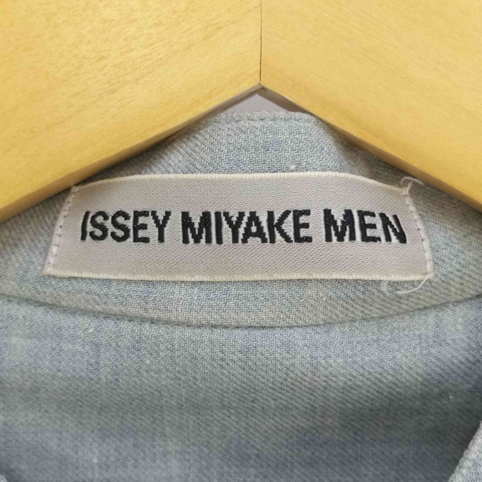 イッセイミヤケメン ISSEY MIYAKE MEN 00AW バンドカラーシャツ メンズ
