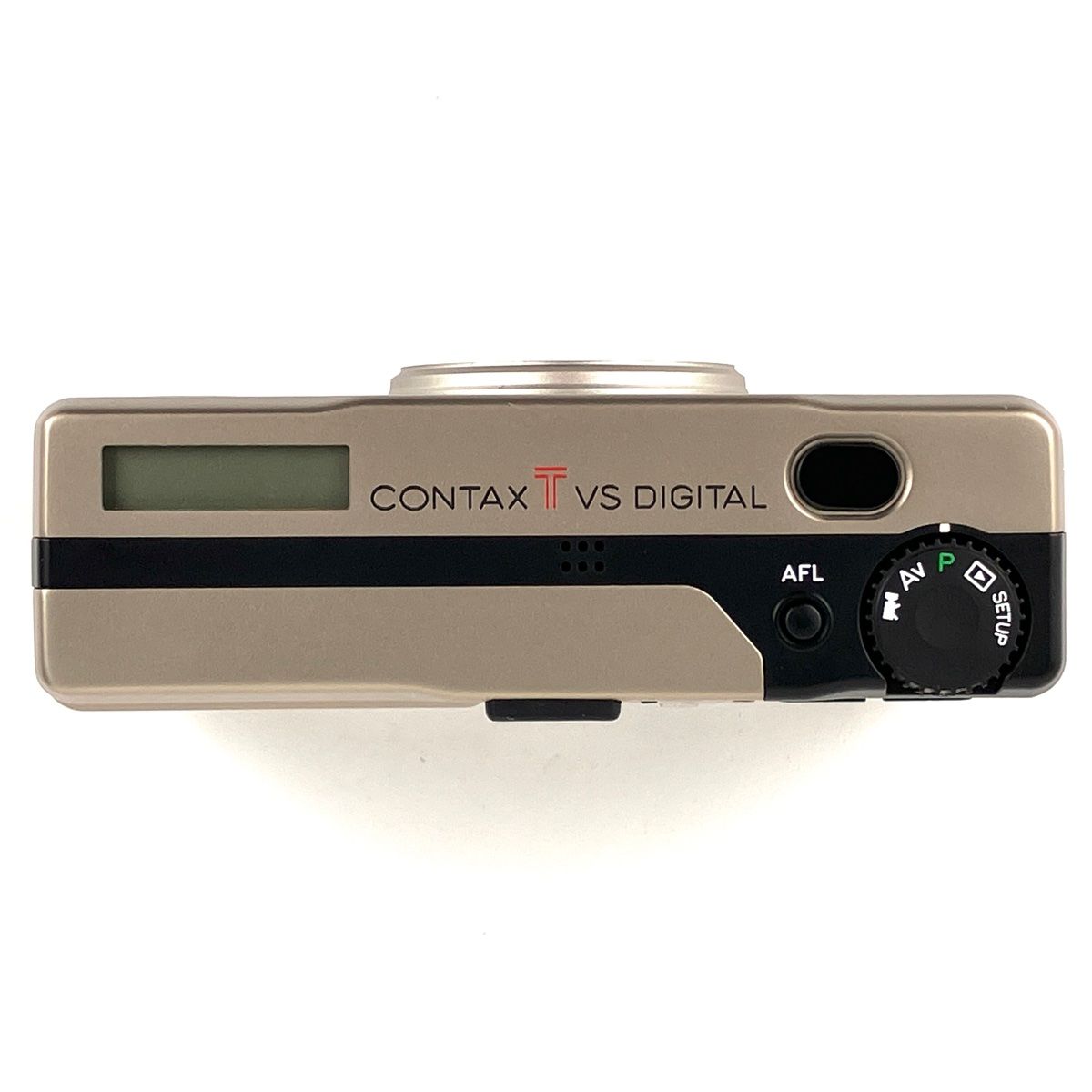 コンタックス CONTAX TVS DIGITAL シルバー コンパクトデジタルカメラ 【中古】