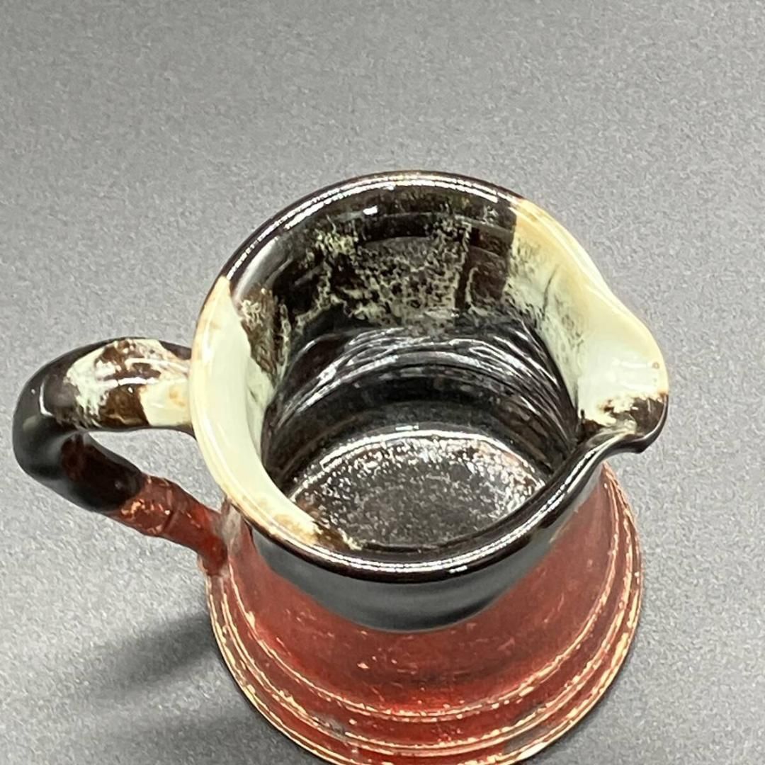 隅田焼　井上良斎　希少　高浮彫老人賢人図　水差し　明治時代 輸出品　立体造形 明治期 隅田焼 井上良斎 希少 高浮彫老人賢人図 水差し 明治時代 輸出