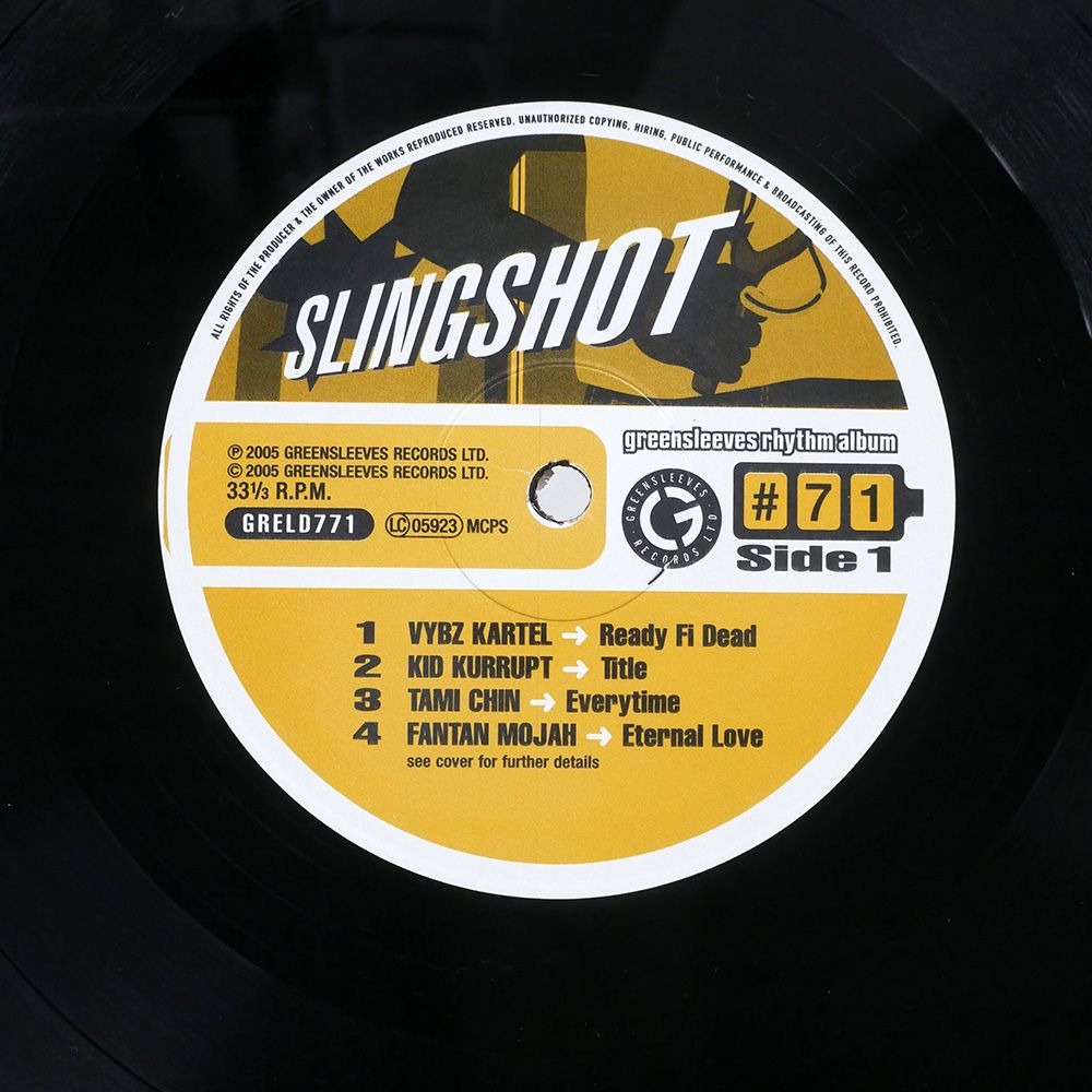 UK盤 VA/SLINGSHOT/GREENSLEEVES GRELD771 LP - メルカリ
