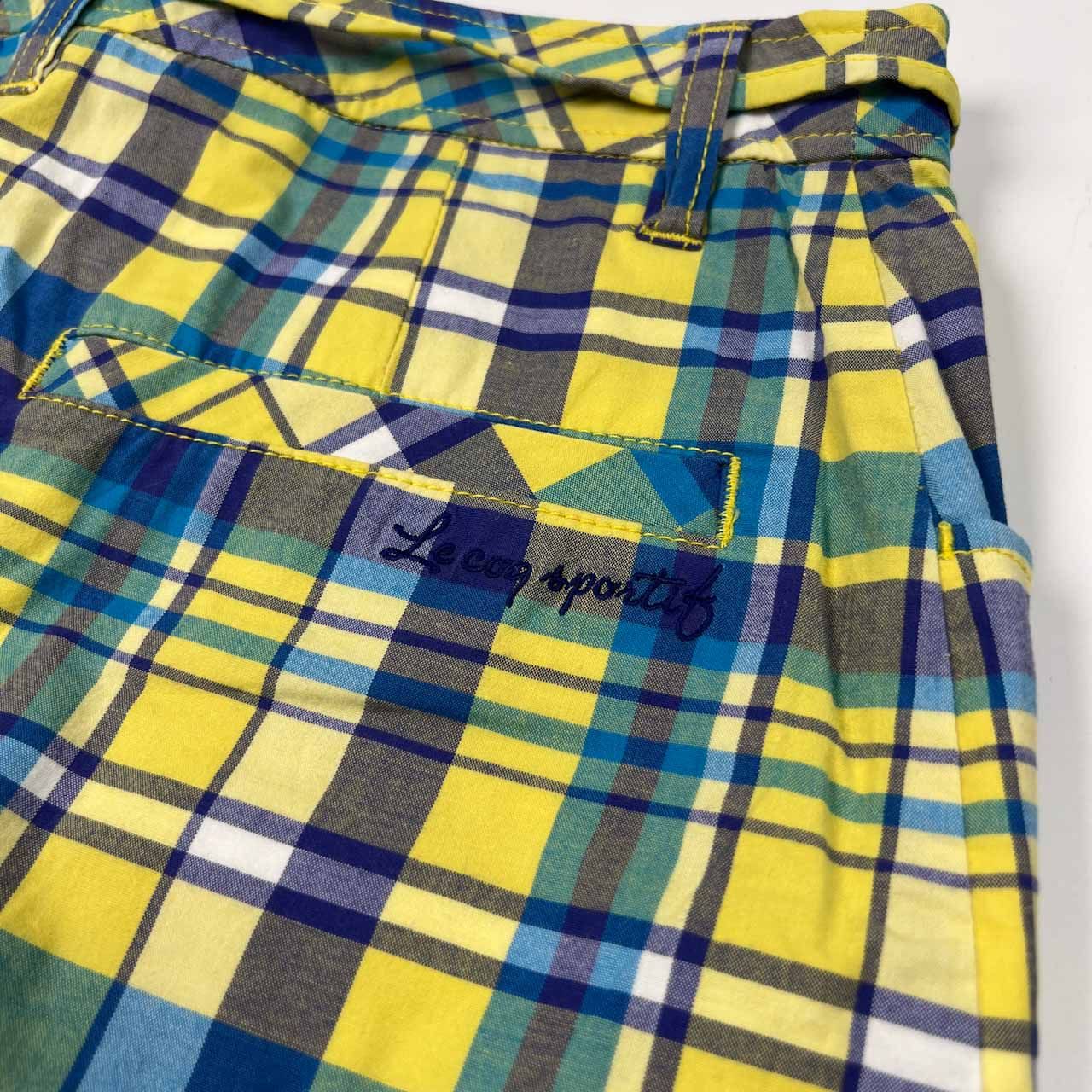 le coq sportif - ルコックスポルティフ　台形チェックスカート ルコックスポルティフ ゴルフ le coq sportif golf チェック柄