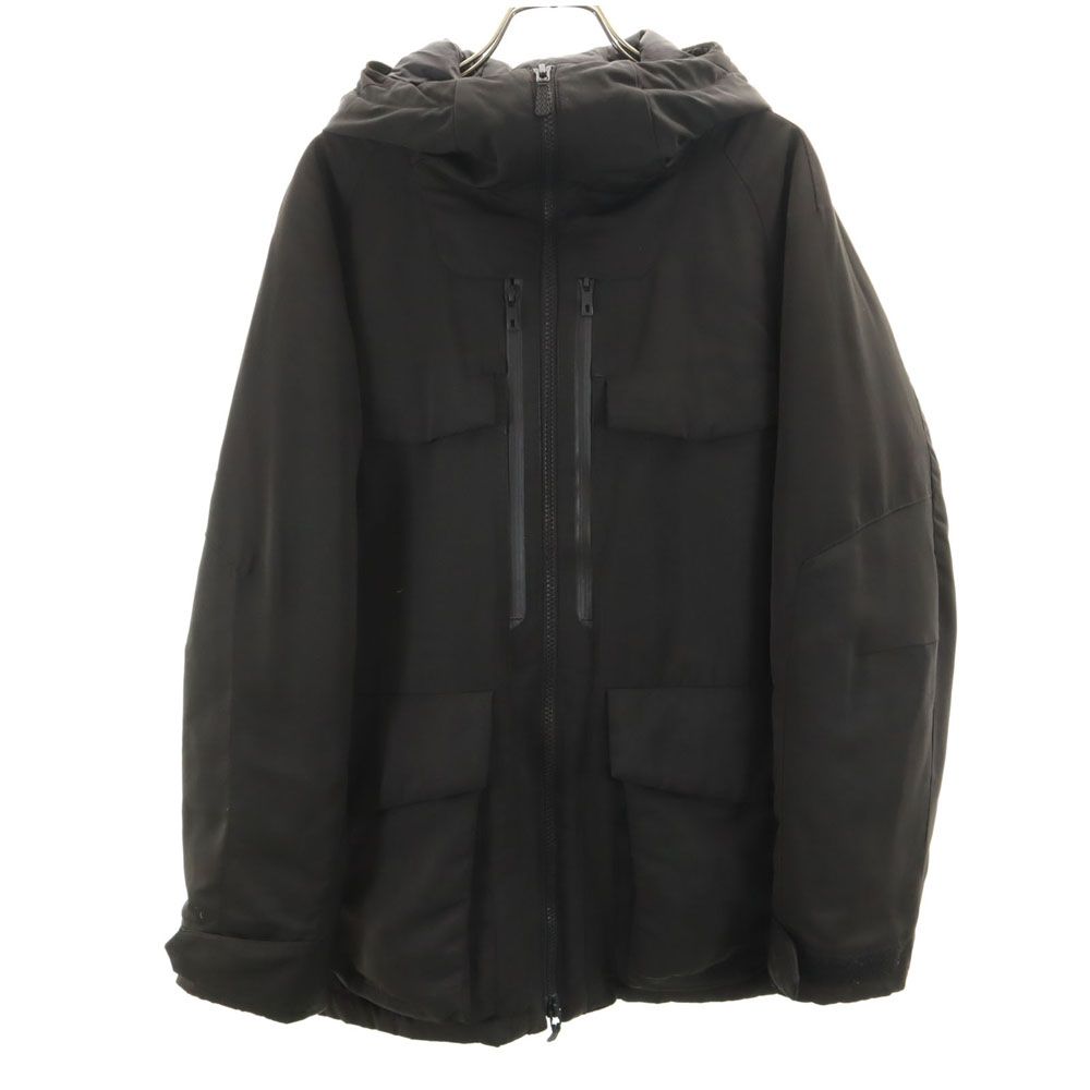 ユニクロ ホワイトマウンテニアリング コラボ ハイブリッド ダウンジャケット S チャコールブラック UNIQLO x White Mountaineering メンズ