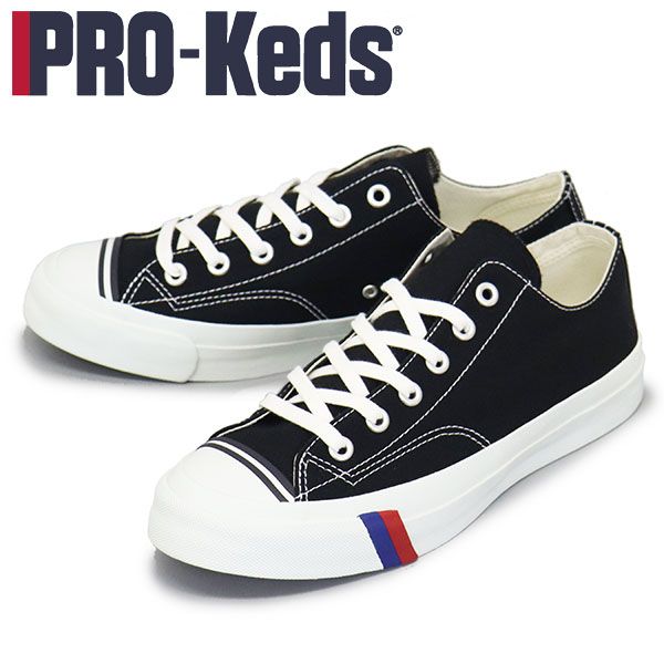 PRO-Keds (プロケッズ) PN1321 ROYAL AMERICA LO スニーカー BLACK PK009 US5.5-23.5cm