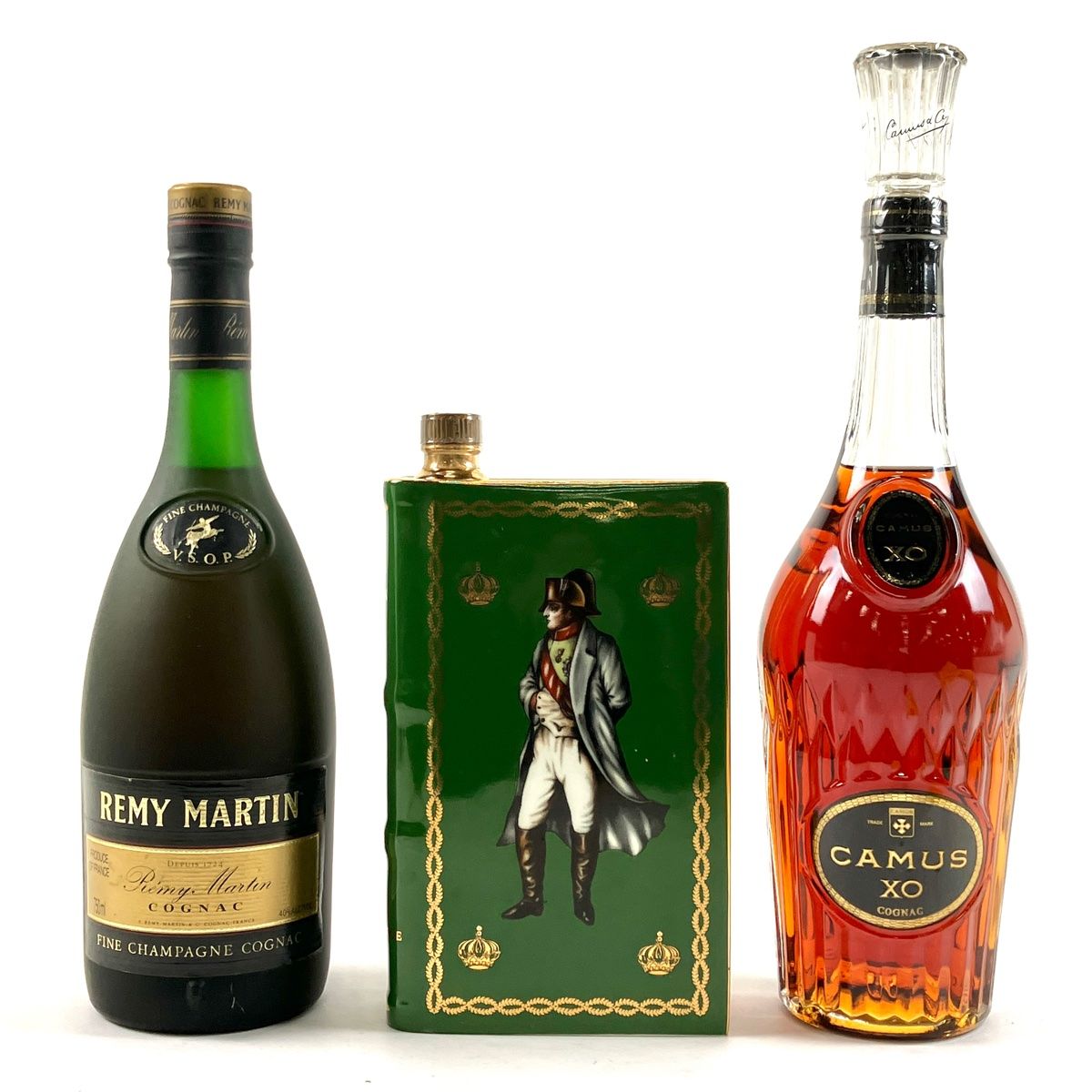 ◇古酒3本セット カミュXO、シャボーXOアルマニック、レミー