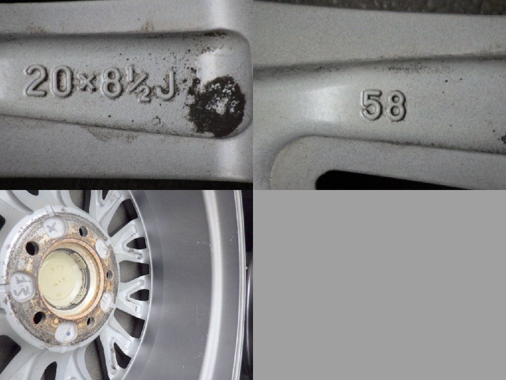 超人気、高品質で超激安。 2883 A▲ ▲レクサス LX570 純正 ホイール▲20x8.5J 5穴 PCD150 58▲4本