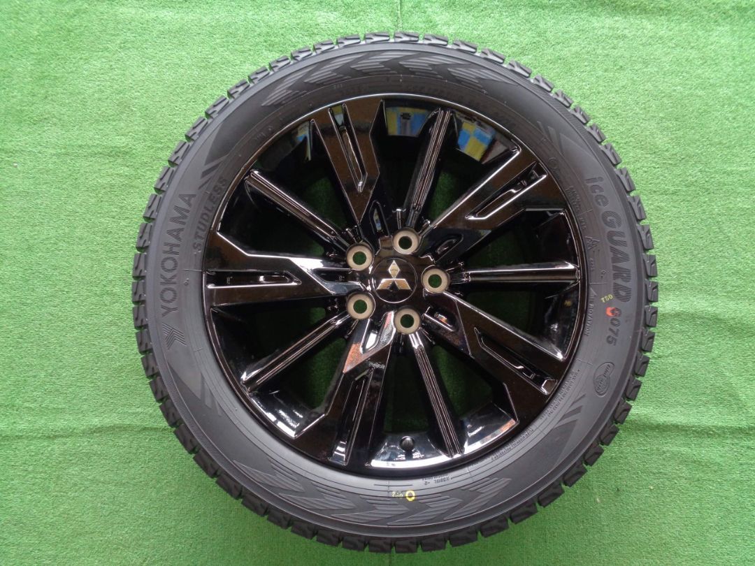 エクリプスクロス ブラックエデション 純正 スタッドレスセット 18インチ ヨコハマ アイスガードG075 225 55R18 神奈川県