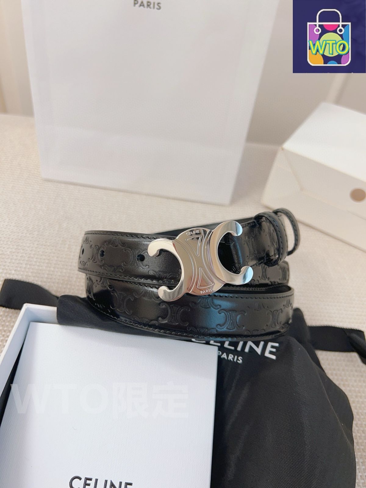 【24時間配送】100cm CELINE オリジナルレザーベルト 今日特価】CELINE オリジナルレザーベルト - メルカリ