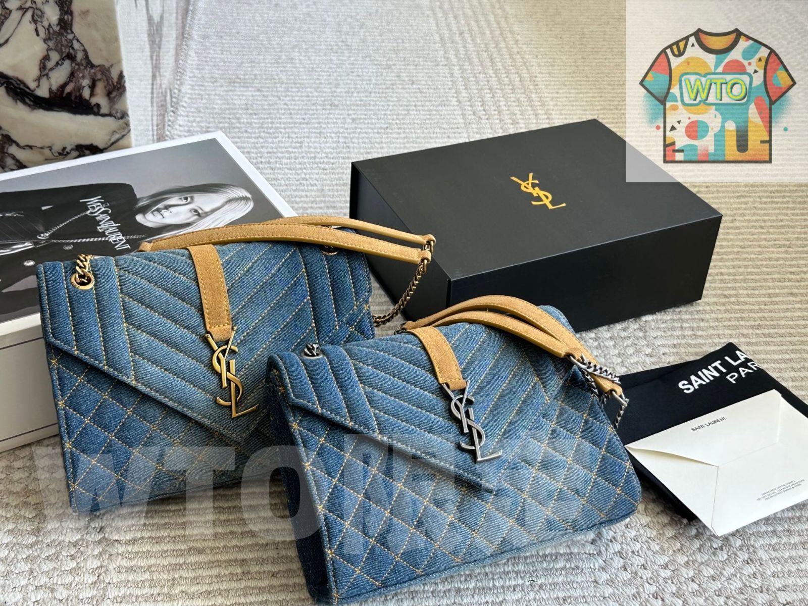 今日WTO】YSL Le Envelope Bag サンローラン キャビアン 今日WTO】YSL Le Envelope Bag サンローラン キャビアン