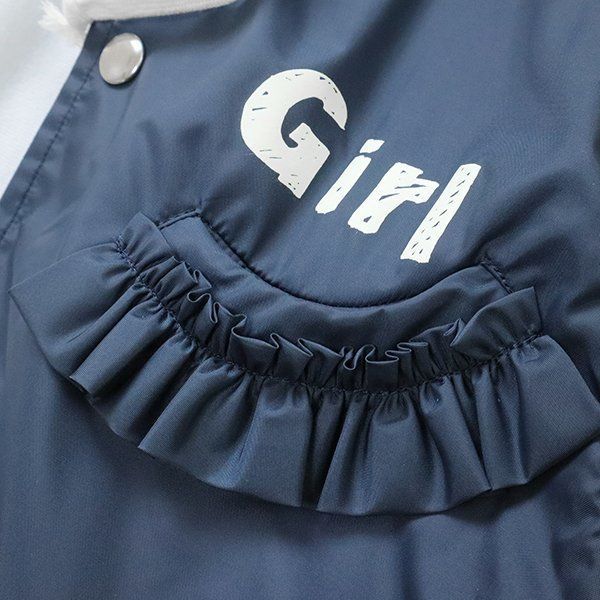 COMME des GARCONS GIRL◇ 20SS フリルポケット コーチジャケット 