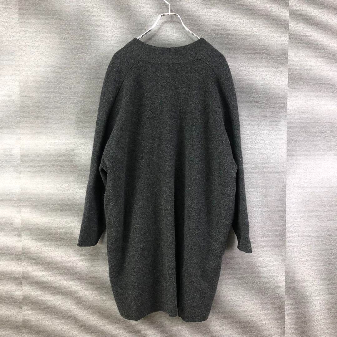 ANAYI ウールカシミヤスムース カーディガン ロングカーディガン 36