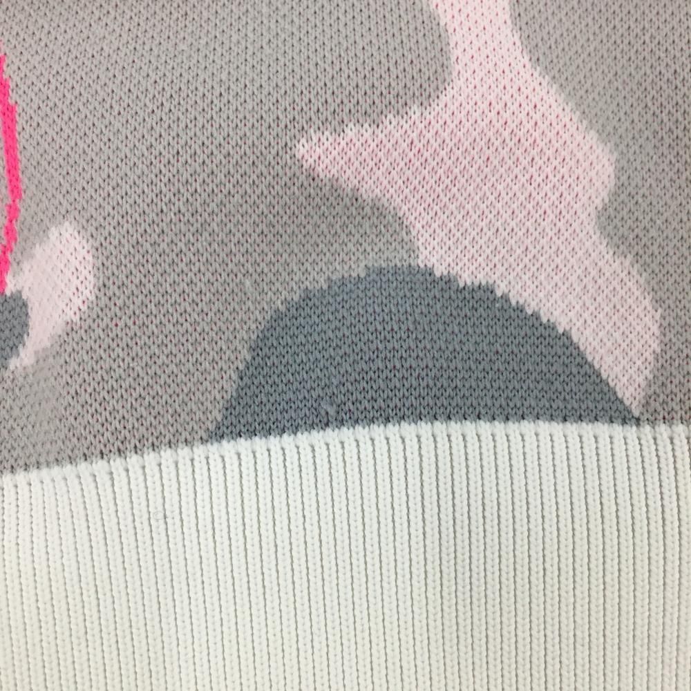 マークアンドロナ セーター ニット　ゴルフウェア　マルチカラー　カモフラ 50 マークアンドロナ セーター ニット ゴルフウェア マルチカラー