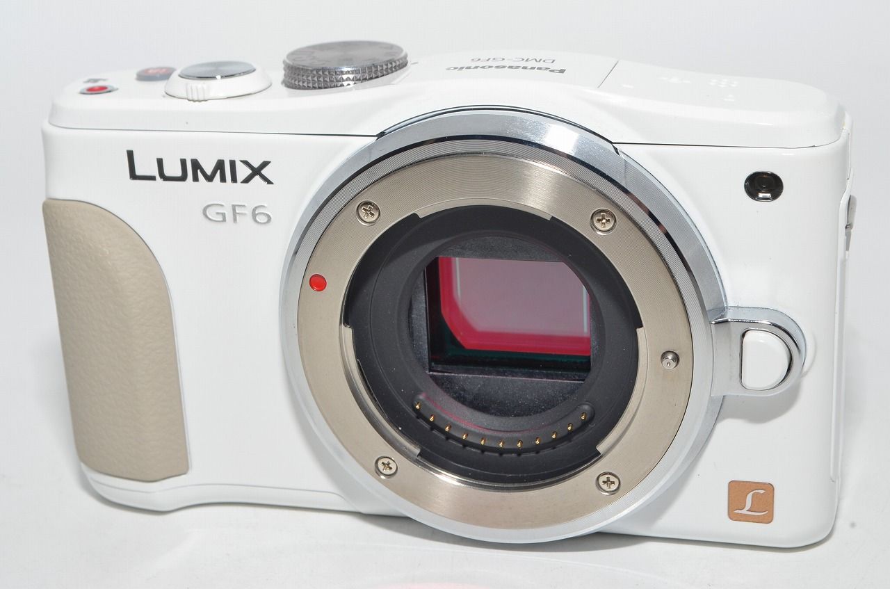 パナソニック Panasonic LUMIX DMC-GF6-W ボディ 小売 ホワイト