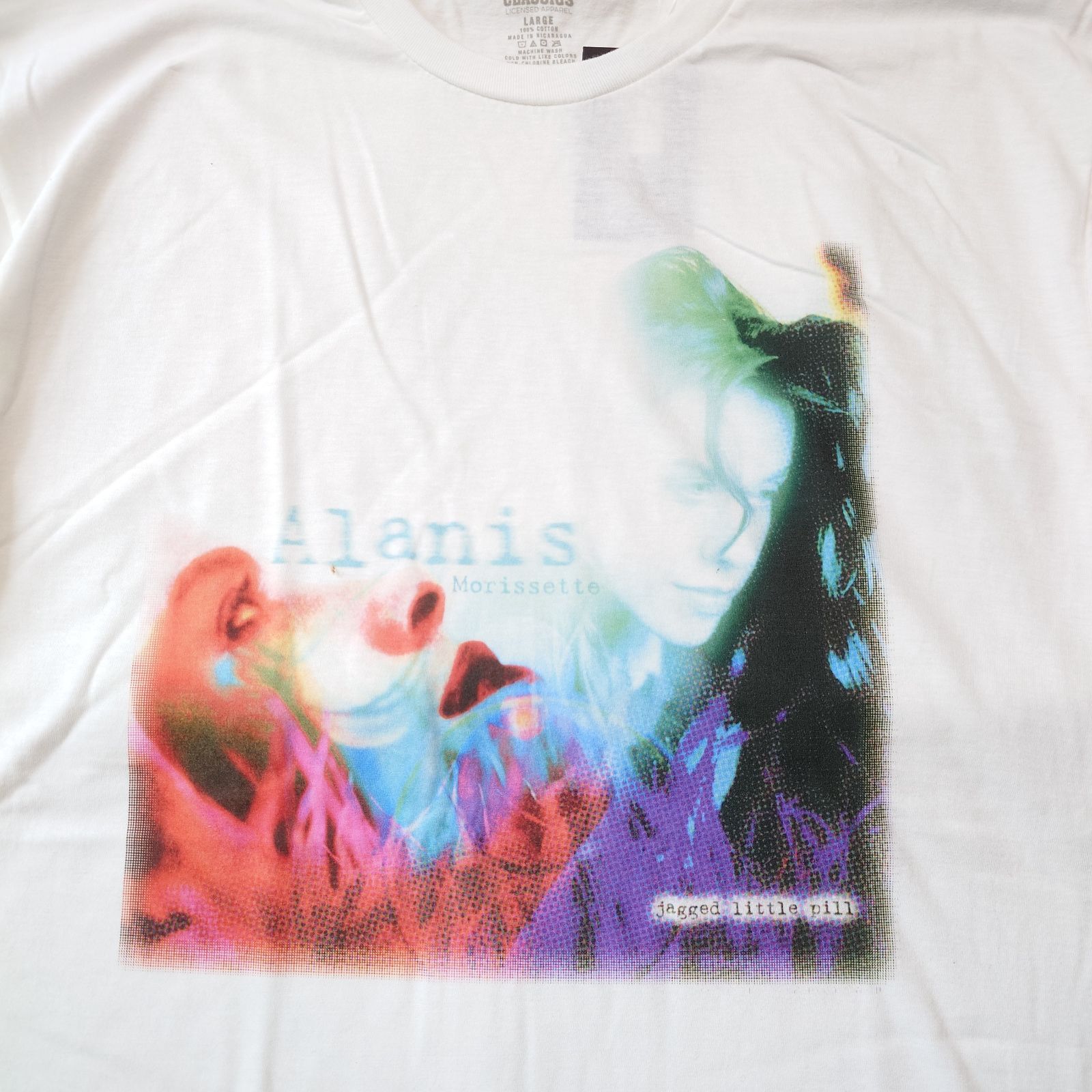 Alanis Morissette アラニス・モリセット JAGGED LITTLE PILL バンドT