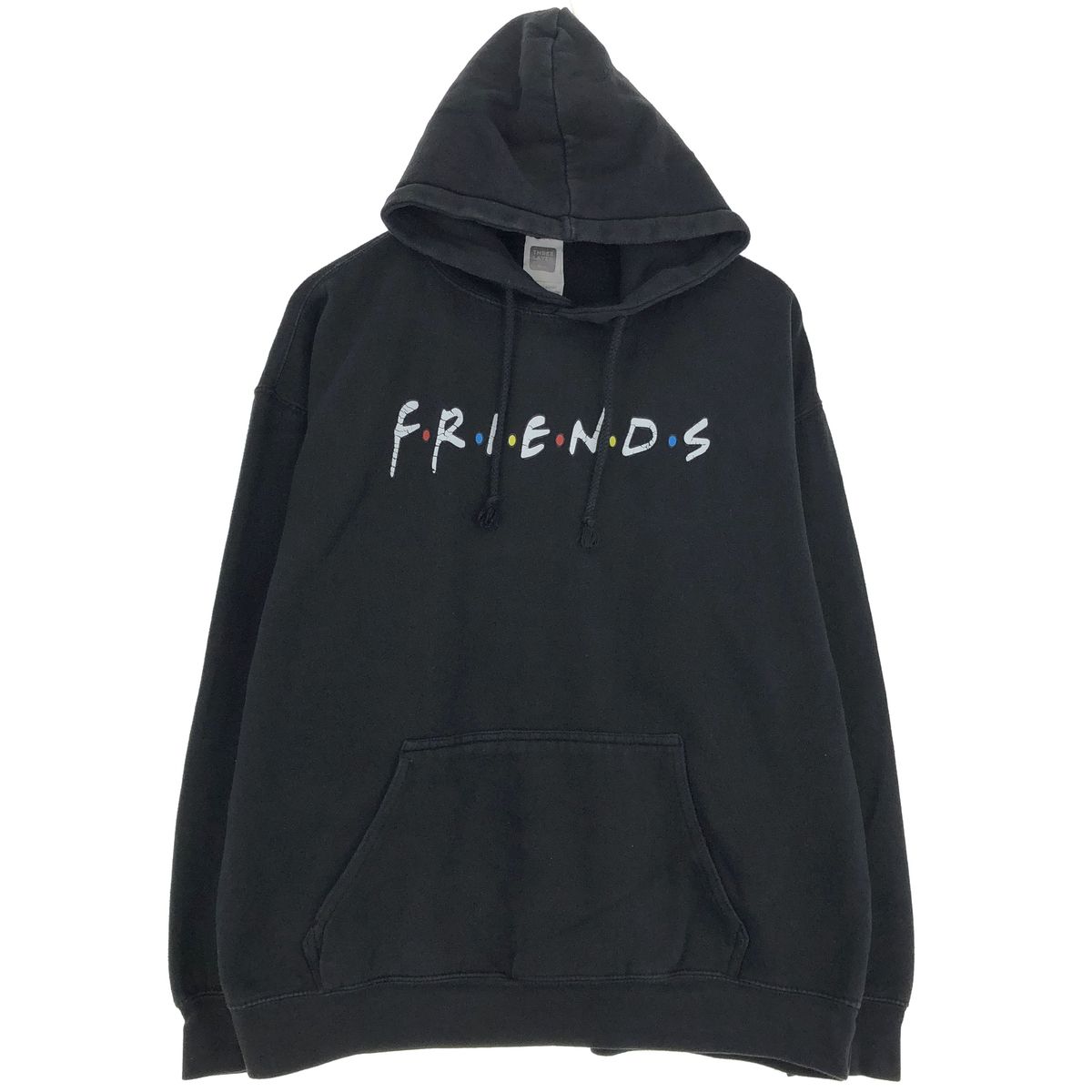 古着 THREE LAYER FRIENDS フレンズ スウェットプルオーバーパーカー メンズXL/eaa411315