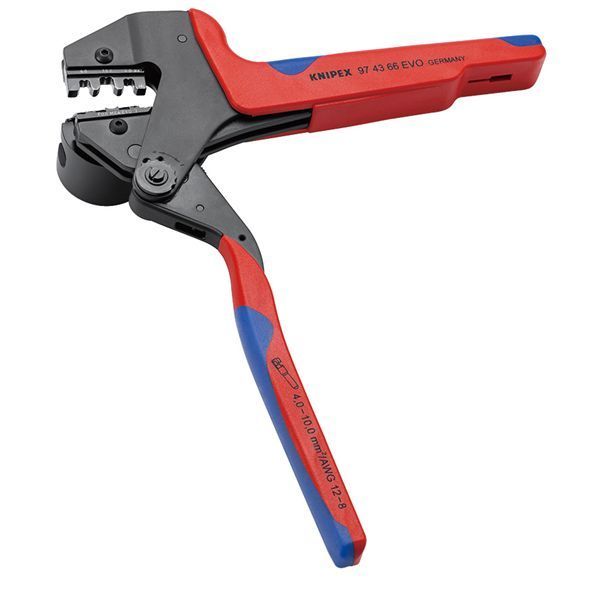 KNIPEX クニペックス クリンピングシステムプライヤー マルチコンポーネントハンドル 全長200mm 9743-66EVO
