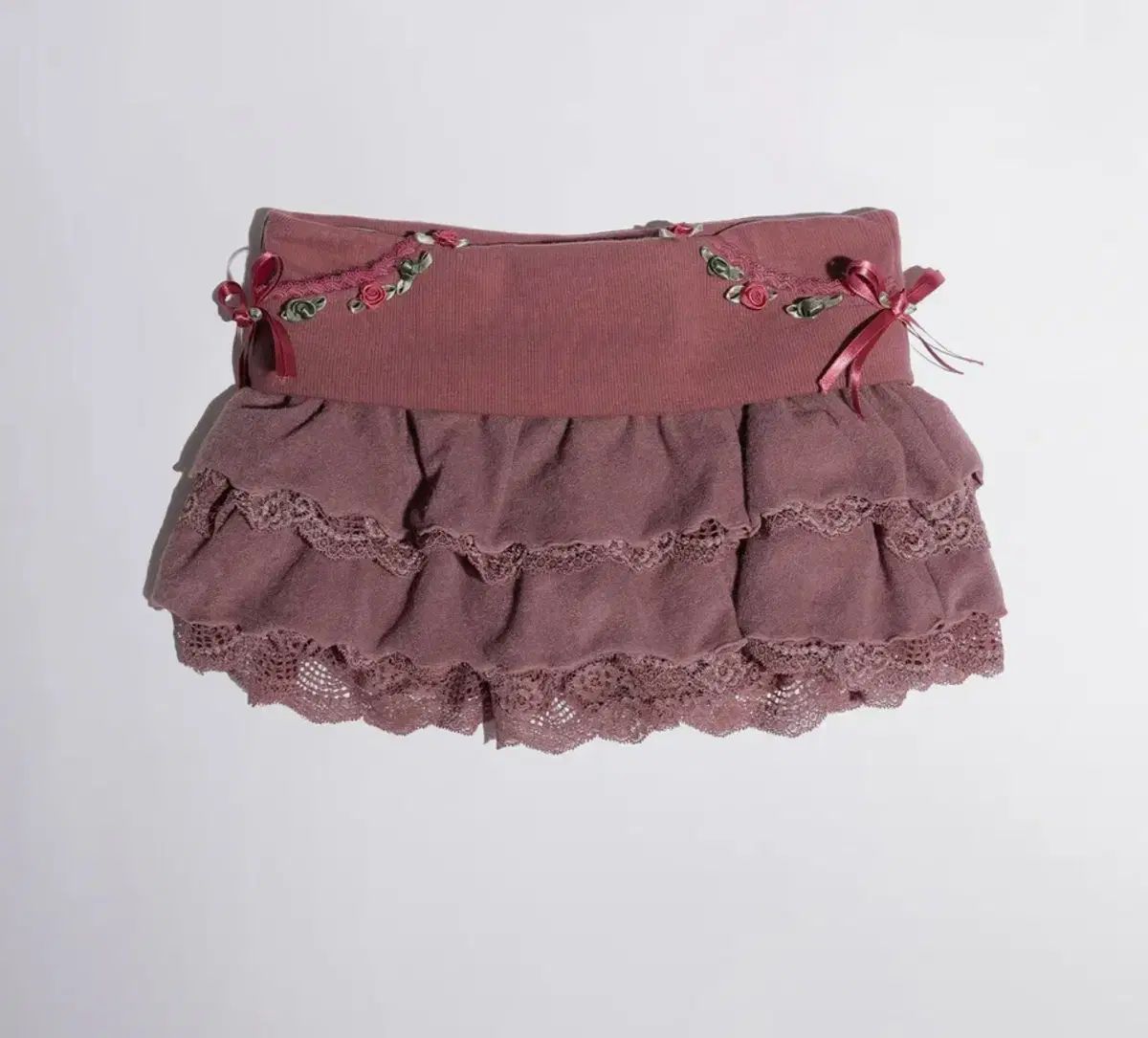 SCULPTOR スカルプター ローズザリー フリル ショートパンツ スカート Rose Terry Ruffle Sk