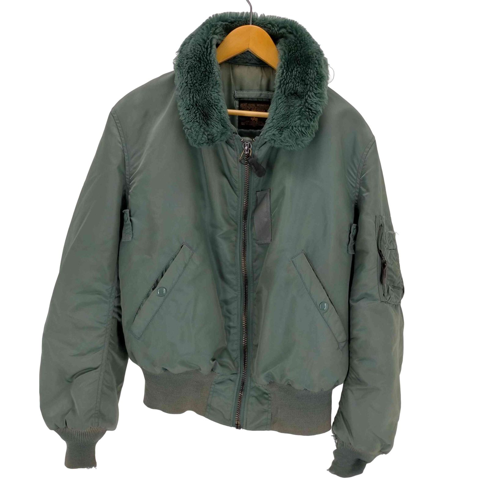 アルファインダストリーズ ALPHA INDUSTRIES B-15D フライトジャケット メンズ JPN M