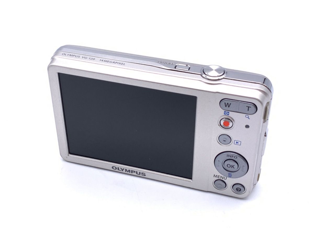 ✨箱付✨OLYMPUS VG-120 シルバー　オリンパス　デジタルカメラ 中古】 【並品】 オリンパス VG-120(シルバー)【1400万画素