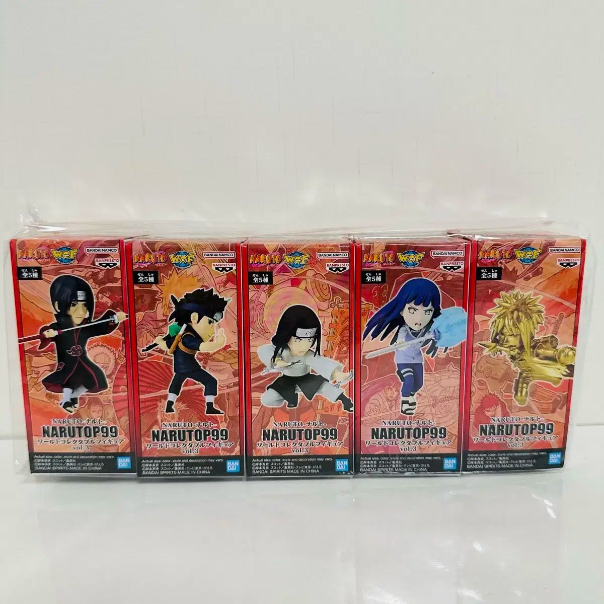 未開封 NARUTO -ナルト- NARUTOP99 ワールドコレクタブル 5 種