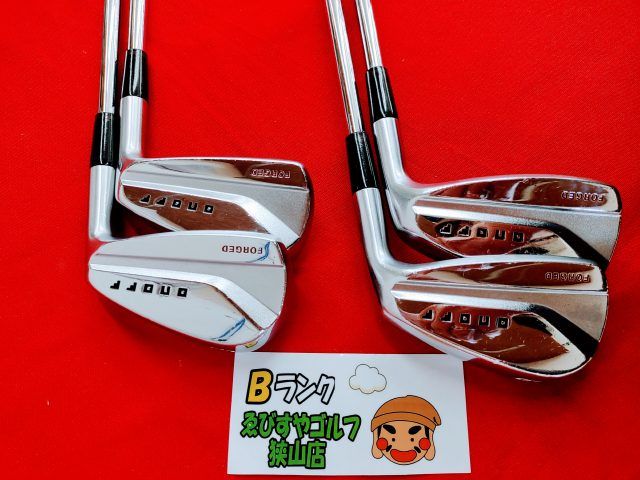 狭山■【中古】 アイアンセット ダイワ ONOFF FORGED KURO 2019 MODUS3TOUR105 4本セット R 28[3179]