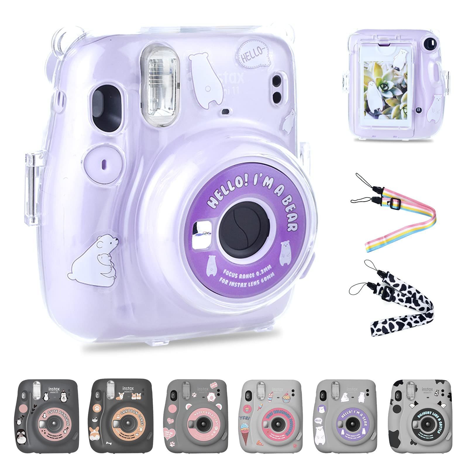 在庫処分】Rieibi チェキ instax mini 11 ケース, instax mini 11