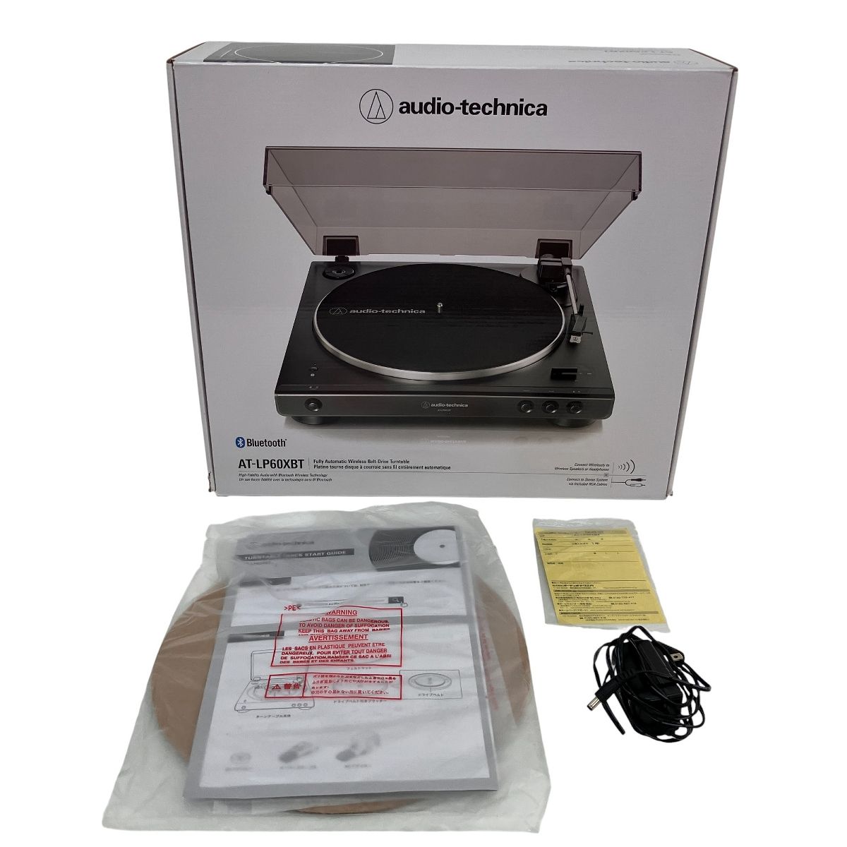 audio-technica AT-LP60XBT ワイヤレスターンテーブル レコードプレイヤー オーディオテクニカ カートリッジ付 Z10413798 USTAUSTRALIA_COM_AU