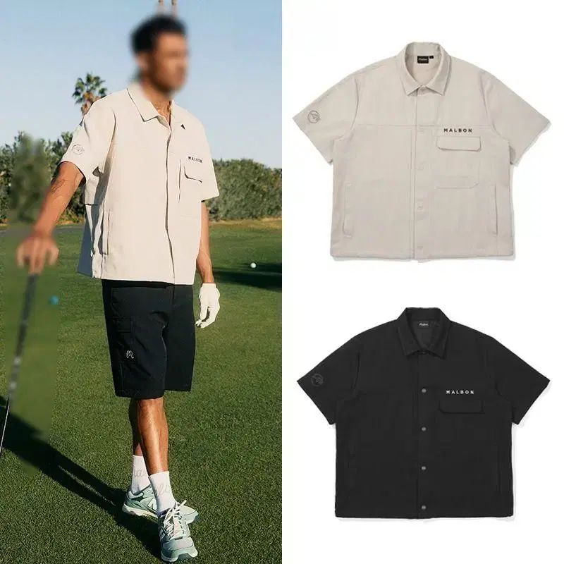 MALBON MALBON GOLF マルボンゴルフ メンズ 半袖 シャツ