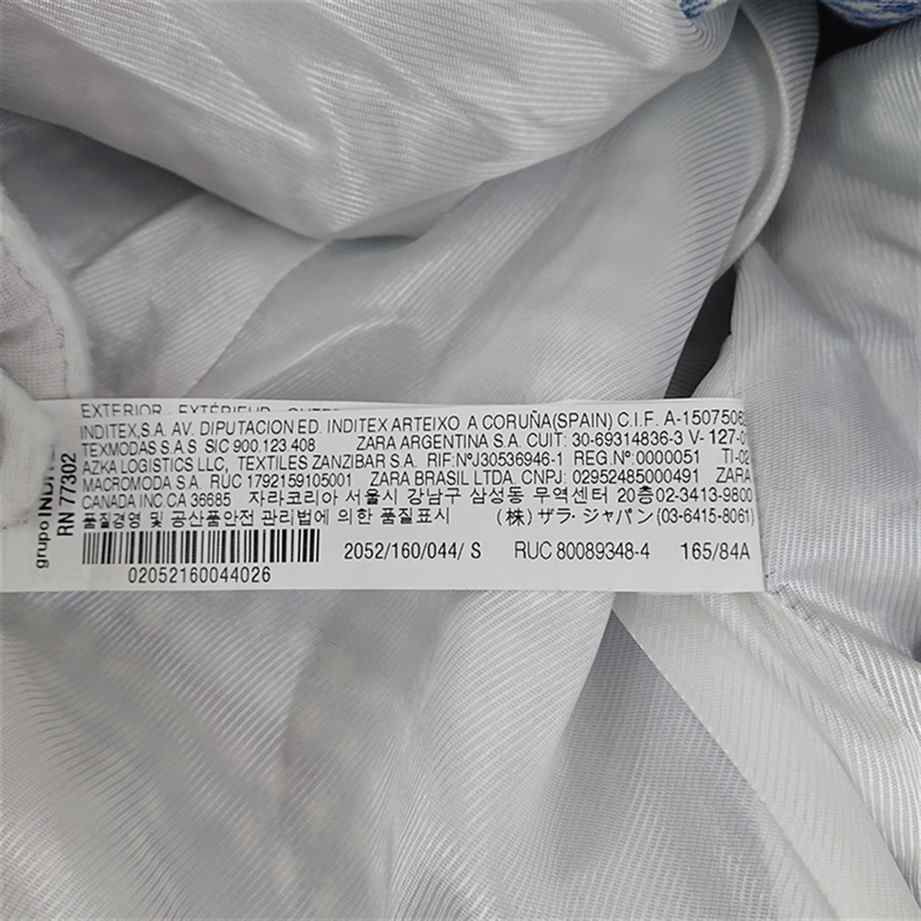 ◇ Θ ZARA ザラ チェック 長袖 テーラードジャケット サイズEUR S USA