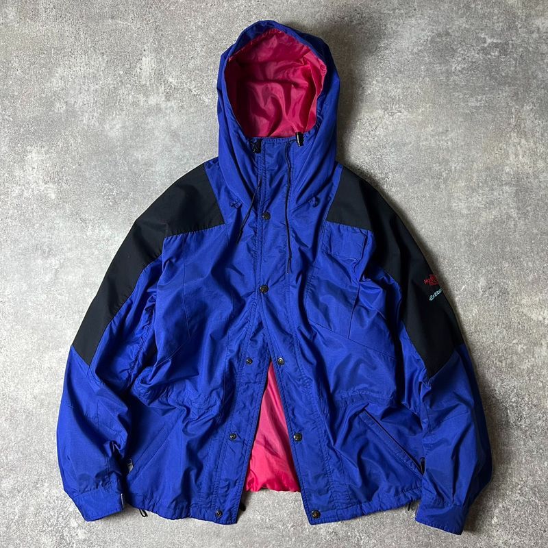 80s THE NORTH FACE extreme フルジップ ナイロン マウンテン パーカー