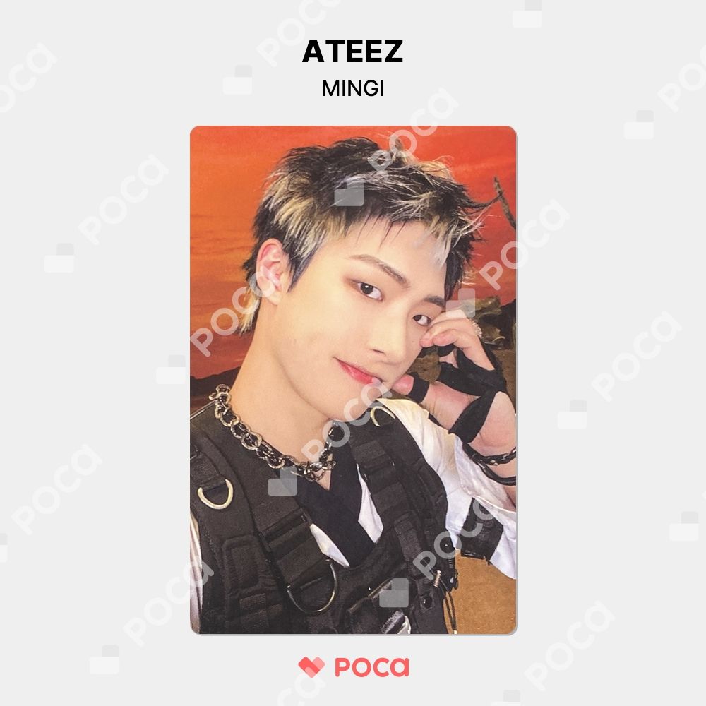 ateez ポップアップ 109賞 トレカ ミンギ 希少】ATEEZ POPUP 109賞トレカ ミンギ - メルカリ