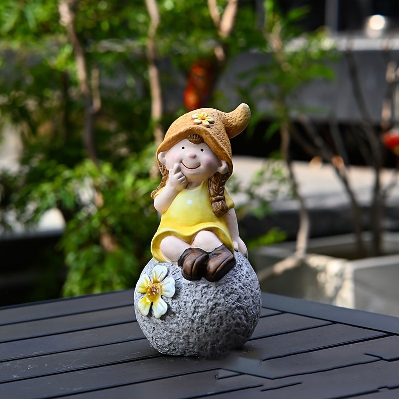 置物 オブジェ ガーデンオーナメント 室内 屋外 インテリア 石の上に