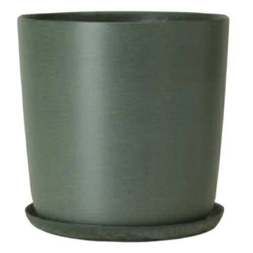 花 観葉植物用ポット エステリ 38 G Recycled Plastic POT 1個入り 83131 底穴あり 受皿付き 代引き不可 大型ポット FARM p133