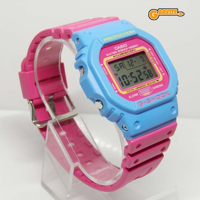 G-SHOCK ジーショック 腕時計 DW-5600TB-4BJFピンク×ブルー