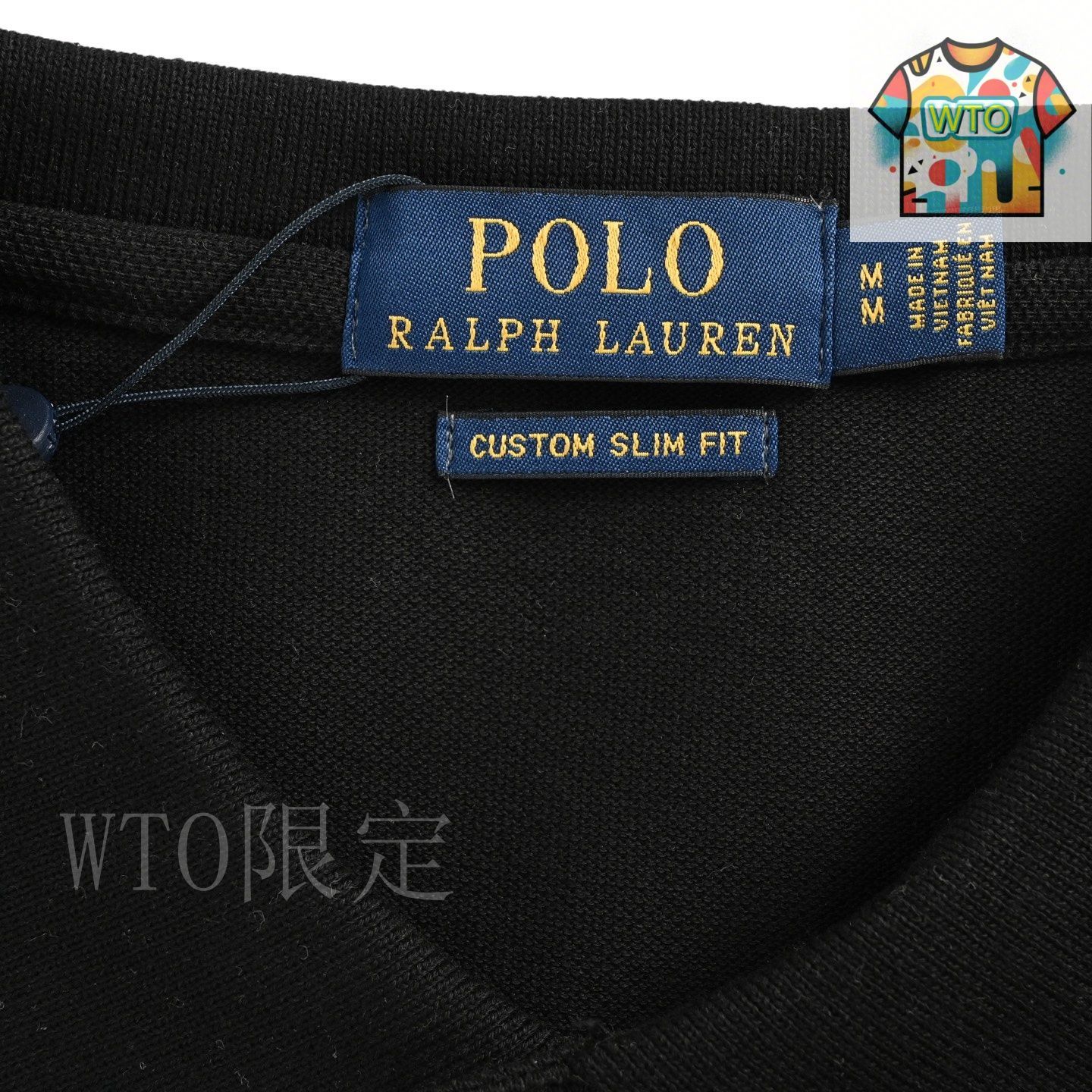 今日WTO】RALPH LAUREN ラルフローレン 大ロゴ刺繍 POLO シャツ